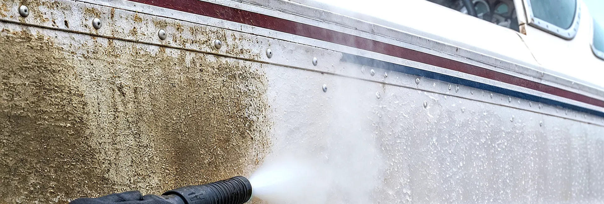 boat steamcleaning letterplate