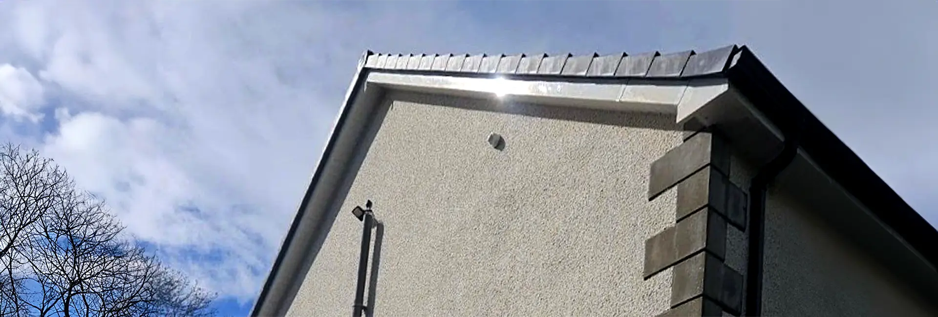 harling and render letterplate